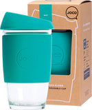 JOCO Reusable Glass Cup Large 16oz - Mint