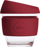 JOCO Reusable Glass Cup XXSmall 4oz - Ruby Wine