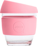 JOCO Reusable Glass Cup XXSmall 4oz - Strawberry