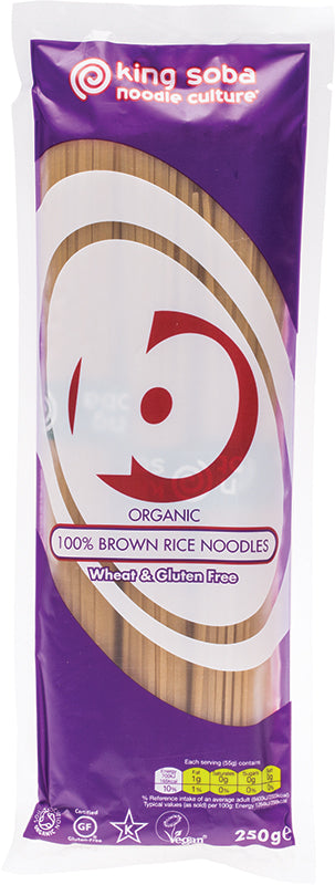 KING SOBA Brown Rice Noodles