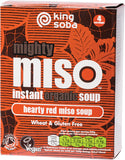 KING SOBA Instant Hearty Red Miso Soup