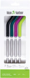 KLEAN KANTEEN Stainless Steel Straws - Bent Multicoloured