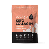 Locako Keto Collagen Chocolate Peanut Butter (Collagen Protein with Coconut MCT) 440g