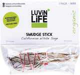 LUVIN LIFE Smudge Stick White Sage - Mini 12cm