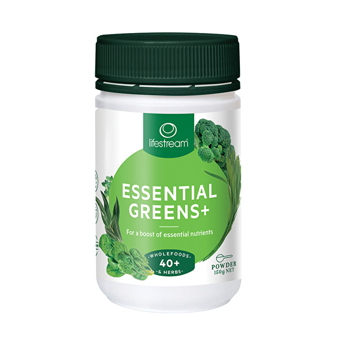 LifeStream Essential Greens+ 150g Powder