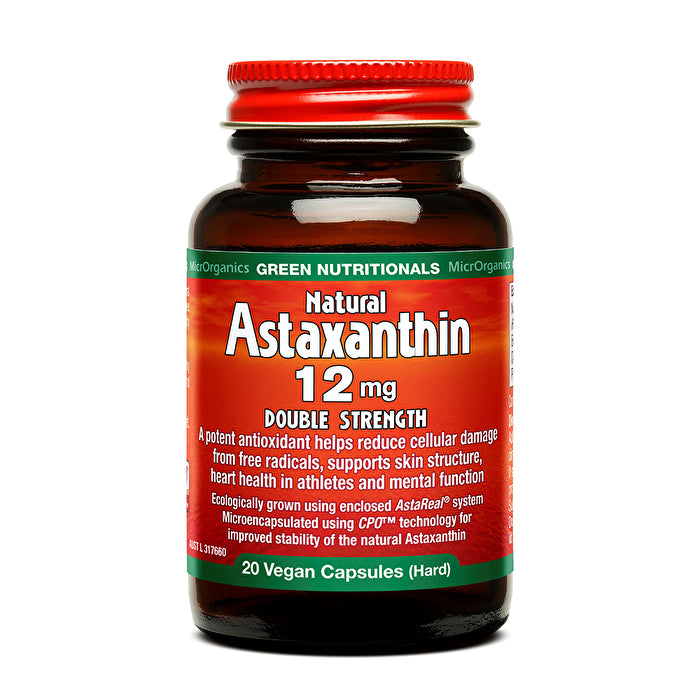 MicrOrganics Green Nutrit Natural Astaxanthin 12mg 20vc