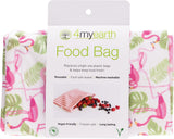 4MYEARTH Food Bag Flamingoes - 25x20cm