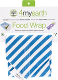 4MYEARTH Food Wrap Denim Stripe - 30x30cm