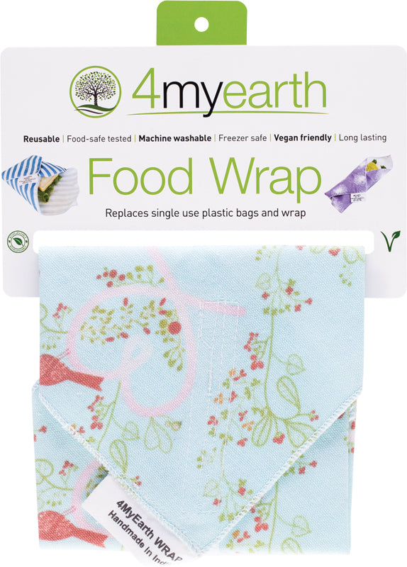 4MYEARTH Food Wrap Love Birds - 30x30cm