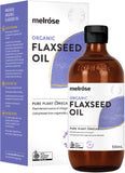 MELROSE Flax Oil Certified Organic