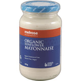 Melrose Organic Sunflower Mayonnaise 365g