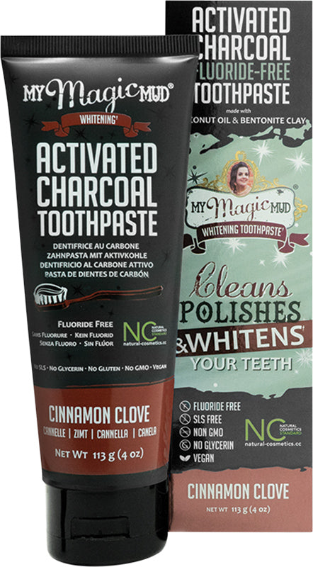 MY MAGIC MUD Whitening Toothpaste Cinnamon Clove