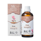 Certified Organic Rose Massage Oil 100ml (romantic massage oil)