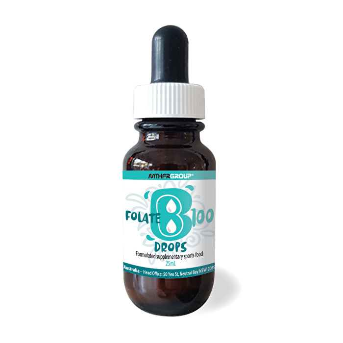 MTHFR Group Folate B 100mcg (Methyl) Drops 25ml