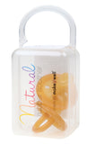 NATURAL RUBBER SOOTHERS Soother - Twin Pack Large Orthodontic (6 mths +)