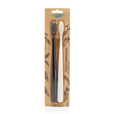 The Natural Family Co. Bio Toothbrush Ivory Desert & Pirate Black Twin Pack