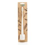 The Natural Family Co. Bio Toothbrush Ivory Desert with Stand