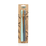 The Natural Family Co. Bio Toothbrush River Mint & Monsoon Mist Twin Pack