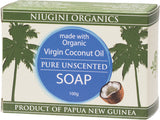 NIUGINI ORGANICS Coconut Oil Soap Pure (Unscented)