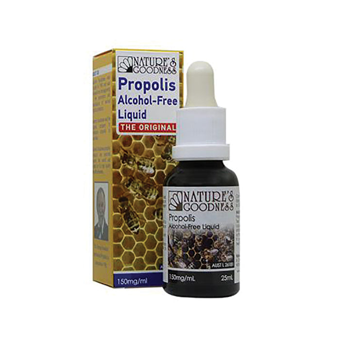 Nature's Goodness Propolis Alcohol-Free Liquid (The Original) 150mg/ml 25ml