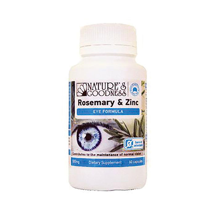Nature's Goodness Rosemary & Zinc (Eye Formula) 60c