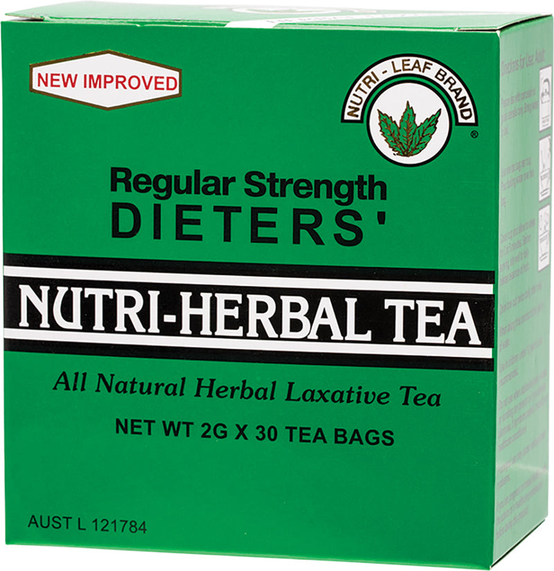 NUTRI-LEAF Herbal Tea Bags Dieter’s Tea - Regular