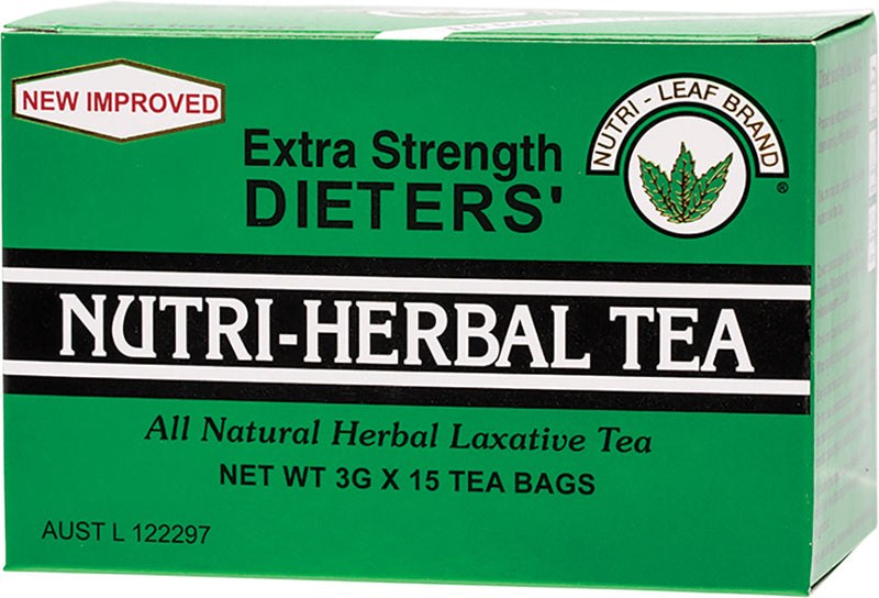 NUTRI-LEAF Herbal Tea Bags Dieter’s Tea - Extra Strength