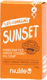 NIULIFE Coconut Oil Soap Sunset - Turmeric