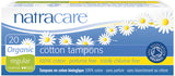 NATRACARE Tampons (Non-Applicator) Regular