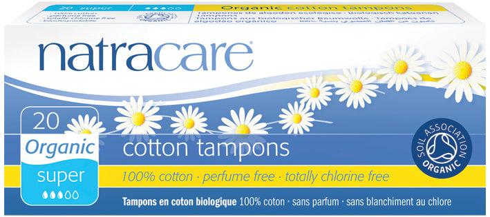 NATRACARE Tampons (Non-Applicator) Super