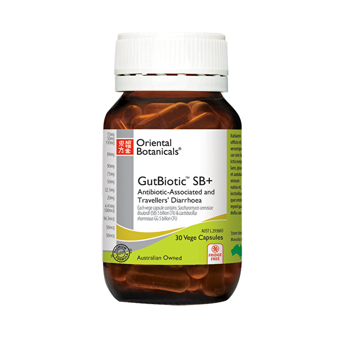 Oriental Botanicals GutBiotic 60 Billion 30vc
