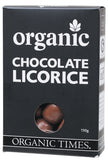 ORGANIC TIMES Milk Chocolate Licorice