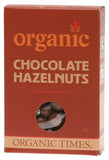 ORGANIC TIMES Milk Chocolate Hazelnuts