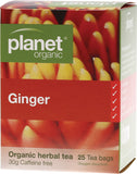 PLANET ORGANIC Herbal Tea Bags Ginger