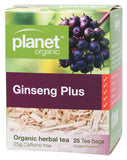 PLANET ORGANIC Herbal Tea Bags Ginseng Plus
