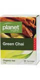 PLANET ORGANIC Herbal Tea Bags Green Chai