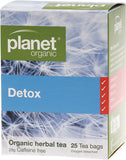 PLANET ORGANIC Herbal Tea Bags Detox