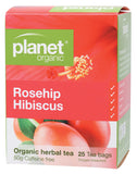 PLANET ORGANIC Herbal Tea Bags Rosehip & Hibiscus
