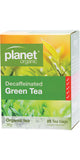 PLANET ORGANIC Herbal Tea Bags Decaffeinated Green Tea