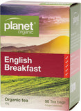 PLANET ORGANIC Herbal Tea Bags English Breakfast