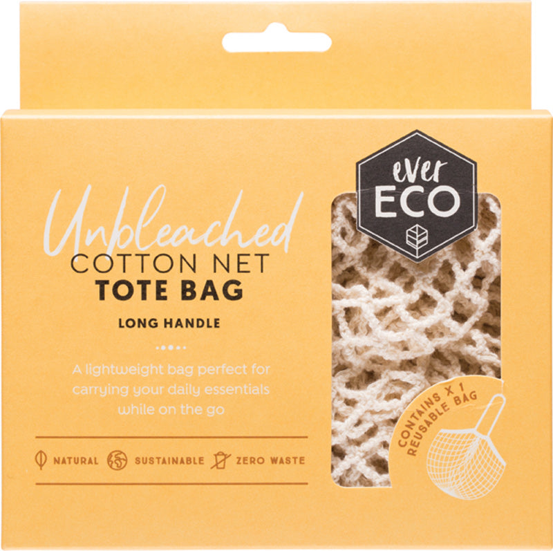 EVER ECO Tote Bag Cotton Net - Long Handle