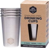 EVER ECO Stainless Steel Drinking Cups 4 pack