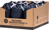 EVER ECO Reusable Produce Bags Recycled Polyester Mesh 8pk