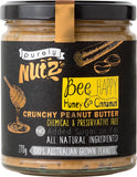 PURELY NUTZ Peanut Butter Crunchy - Honey & Cinnamon