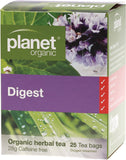 PLANET ORGANIC Herbal Tea Bags Digest