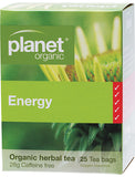 PLANET ORGANIC Herbal Tea Bags Energy