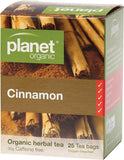 PLANET ORGANIC Herbal Tea Bags Cinnamon