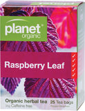 PLANET ORGANIC Herbal Tea Bags Raspberry Leaf