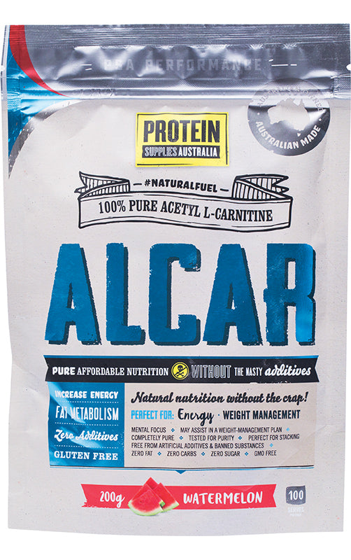 PROTEIN SUPPLIES AUST. Alcar (Acetyl L-Carnitine) Watermelon