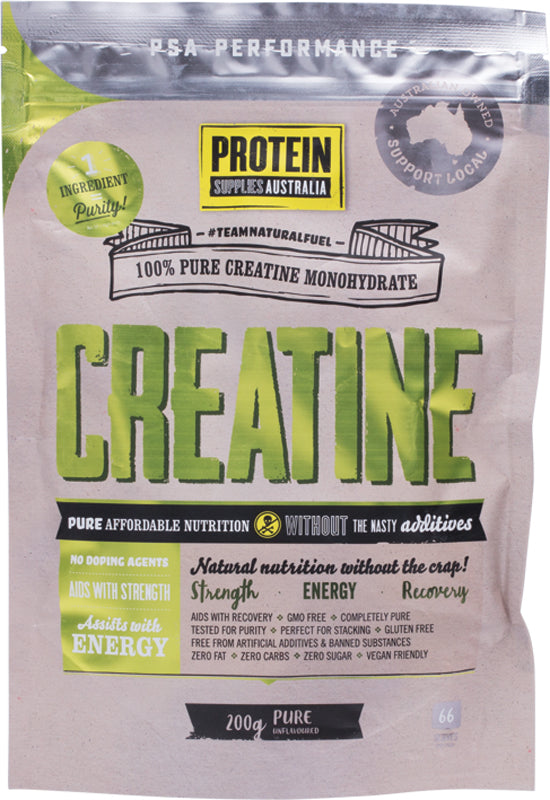 PROTEIN SUPPLIES AUST. Creatine (Monohydrate) Pure